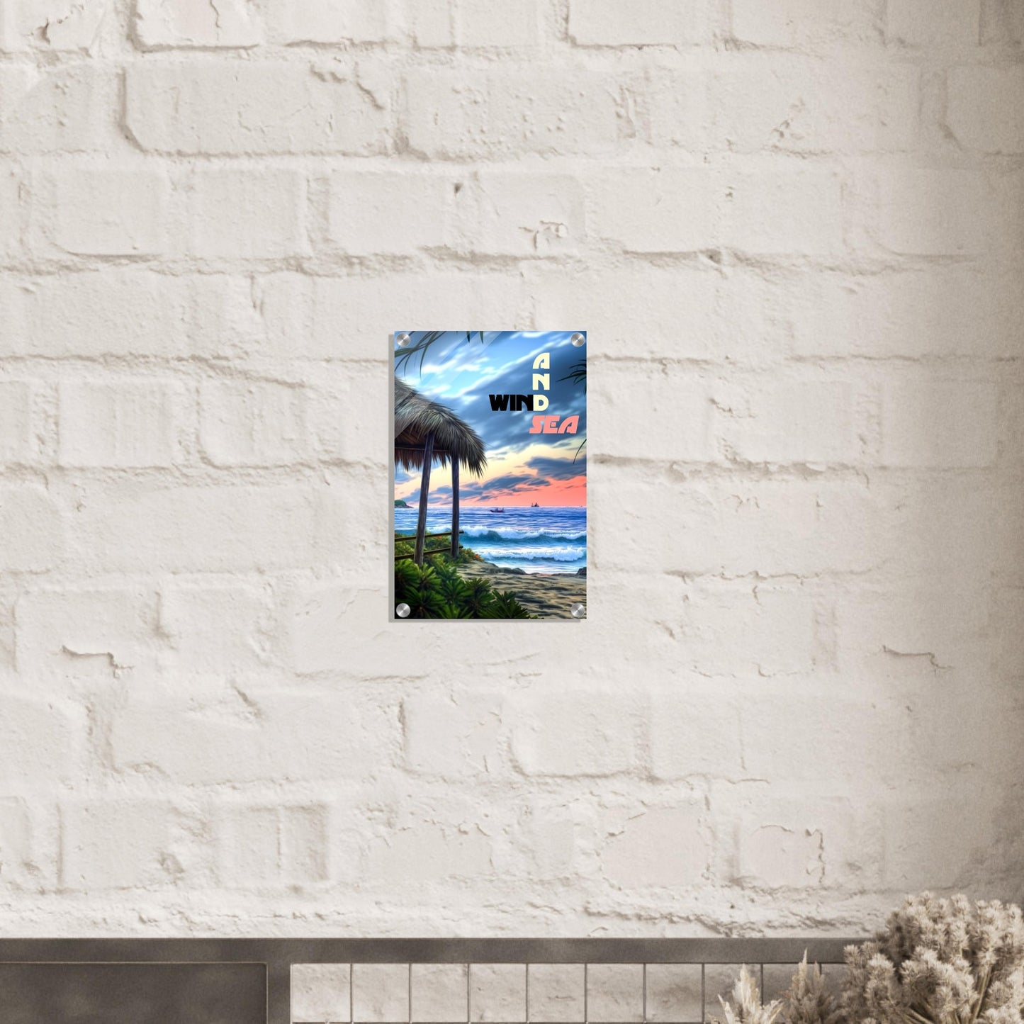 Windandsea Beach Acrylic Print