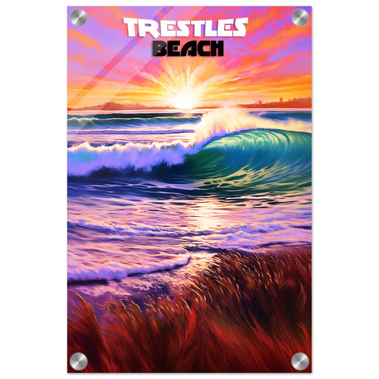 Trestles Beach Acrylic Print