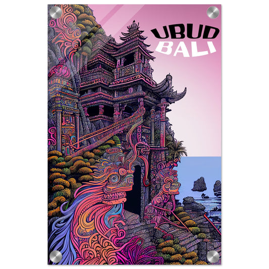 Ubud Bali Acrylic Print